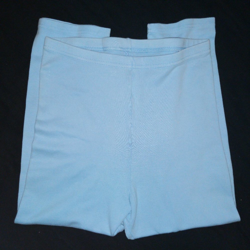 4/$20 | High Rise Cropped 3/4 Blue Leggings